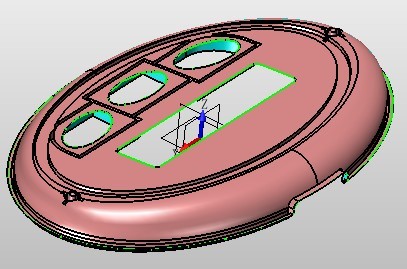 中望3D2012亮點之區域設計分型面