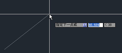 CAD的动态输入和命令行中输入的对比