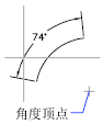 CAD中创建角度标注命令（DIMANGULAR）的图文教程