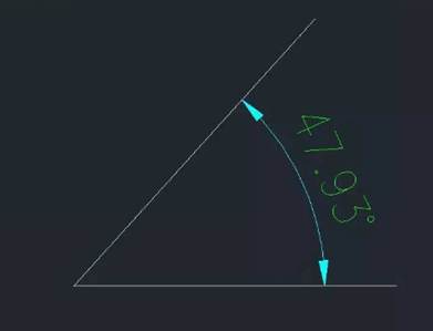 CAD的角度标注如何由XX.XX°改为XX°XX′XX″？