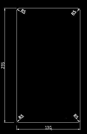 CAD怎么绘制包装模平面图?