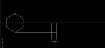 在CAD中如何畫六角螺母平面圖