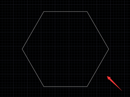 CAD怎样绘制正六边形