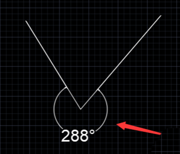 CAD如何標注鈍角度數？