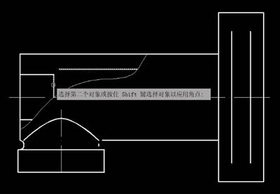 CAD如何在兩個對象間建立尖角和圓角